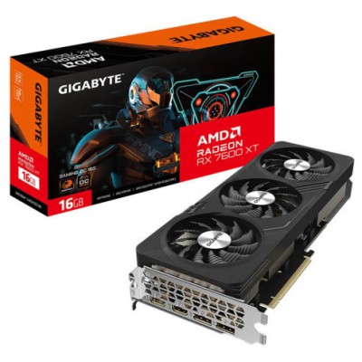 TARJETA GRAFICA GIGABYTE RADEON RX 7600 XT GAMING OC 16GB DDR6